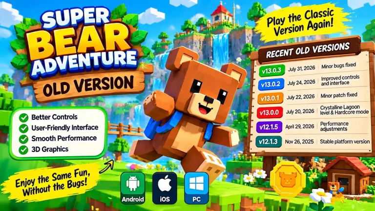 Super Bear Adventure_ old-versions